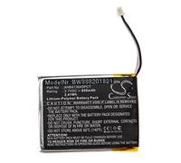 vhbw Batería Compatible con Sennheiser PXC 550, PXC 550-II, MB 660 Auriculares inalámbricos, Cascos (650 mAh, 3,7 V, Li-Poli)