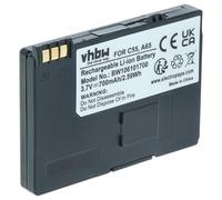 vhbw Batería Compatible con Siemens A51, A52, A55, A57, A58, A60, A62, A65, A70, A75, C55, C57, C58, C60, CL60, M55, MC60, S55, SC60 Teléfono (700mAh)