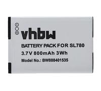 vhbw Batería Compatible con Siemens Gigaset SL78H, SL610H Pro, SL780, SL785, SL788 teléfono Fijo o inalámbrico (800 mAh, 3,7 V, Li-Ion)