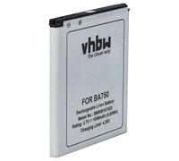 vhbw Batería Compatible con Sony-Ericsson Anzu, IS11S, LT18I, LT15i, LT15a, LT18A, LT18 móvil, Smartphone (1500 mAh, 3,7 V, Li-Ion)
