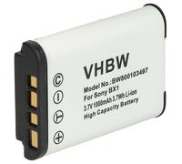 vhbw Batería Compatible con Sony HDR-PJ270E, ZV-1 II, HDR-PJ405, HDR-PJ410, ZV-1A, HDR-PJ440, ZV-1F, ZV-1 cámara (1000 mAh, 3,6 V, Li-Ion)