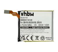 vhbw Batería Compatible con Sony smartwatch 3 SWR50 smartwatch, Reloj de Actividad (430 mAh, 3,7 V, Li-Poli)