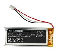 vhbw Batería Compatible con SteelSeries Nimbus Controller, Nimbus+, Stratus Duo Mando (750 mAh, 3,7 V, Li-Poli)