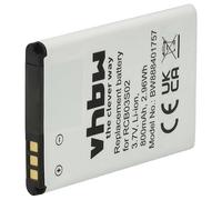 vhbw Batería Compatible con Swisstone BBM 300, BBM 320, BBM 400, BBM 310, BBM 320c móvil, Smartphone Personas Mayores (800 mAh, 3,7 V, Li-Ion)