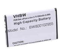 vhbw Batería Compatible con Swissvoice Epure fulleco Duo, e-Pure, L7 teléfono Fijo o inalámbrico (600 mAh, 3,7 V, Li-Ion)