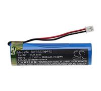 vhbw Batería Compatible con Testo 320 medidor (2600 mAh, 3,7 V, Li-Ion)