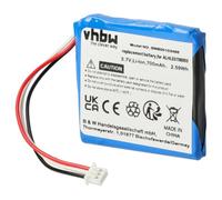vhbw Batería Compatible con Tomtom Start 25, 4EN42, 20, 4EN52, 4EN.001.02 navegador, navi, GPS (700 mAh, 3,7 V, Li-Ion)