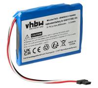 vhbw Batería Recargable Compatible con Tomtom Via 1605 navegador, navi, GPS (900 mAh, 3,7 V, Li-Ion)