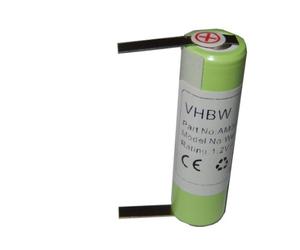 vhbw Batería Compatible con Tondeo Eco S 3108, Eco XS, Eco XS Black Velvet - 3711 afeitadora (2000 mAh, 1,2 V, NiMH)