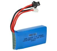vhbw Batería Compatible con UDI Lark FPV U842-1, Falcon U842 dron, multicóptero, cuadricóptero (1000 mAh, 7,4 V, Li-Ion)