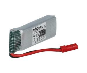 vhbw Batería Compatible con UDI U818A Quadrocopter dron, multicóptero, cuadricóptero (500 mAh, 3,7 V, Li-Ion)