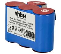 vhbw Batería Compatible con Vileda AS-193E9A Robot Limpieza (3000 mAh, 4,8 V, NiMH)