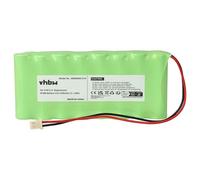 vhbw Batería Compatible con Visonic PowerMaxComplete, AmberLink, Powermax Pro, Amber Select Sistema de Alarma (2200 mAh, 9,6 V, NiMH)