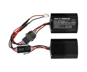 vhbw Batería Compatible con Visonic PowerMaxPro SR-740-PG2 Sistema de Alarma, Sirena inalámbrica Exterior (16000 mAh, 3,6 V, Li-SOCl2)