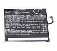 vhbw Batería Compatible con Xiaomi Mi Pad 4 WiFi, Mi Pad 4, M1806D9W, M1806D9E, Clover Tablet, Pad (5800 mAh, 3,8 V, Li-Poli)