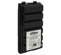 vhbw Batería Compatible con Yaesu Vertex VX-120, VX-110, FT-60E, FT60R, VX120, FT-60R, VX110, VX-127 Radio (1800 mAh, 7,2 V, NiMH)