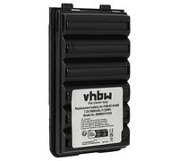 vhbw Batería Compatible con Yaesu Vertex VX-120, VX-110, FT-60E, FT60R, VX120, FT-60R, VX110, VX-127 Radio (1600 mAh, 7,2 V, NiMH)