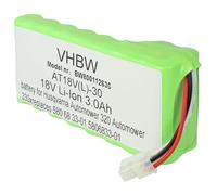 vhbw Batería (Pack) Compatible con Husqvarna Automower 320, 420 (hasta 2019/2020), 330X Robot cortacésped 3000mAh 18V Li-Ion