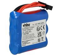 vhbw Batería para modelismo por ej. Coche Carreras, avión (800mAh, 9,6V, Li-Ion, 54 x 48 x 16,5mm, SM-6P)