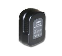 vhbw Batería Recargable Compatible con Black & Decker BDID1202, CD1200SK, CD12SFK, CDC1200K, CDC120AK Herramientas eléctricas (2000 mAh NiMH 12 V)