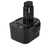 vhbw Batería Recargable Compatible con Black & Decker MT1203B Herramientas eléctricas (3000 mAh NiMH 12 V)