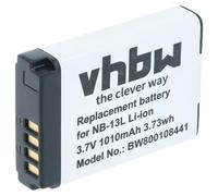 vhbw Batería Recargable Compatible con Canon PowerShot G7 X Mark III, G7 X Mark II, G9 X cámara Digital, DSLR (1010 mAh, 3,7 V, Li-Ion)
