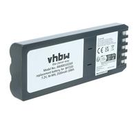vhbw Batería Recargable Compatible con Fluke DSP-2000, DSP-4000, DSP-4000PL, DSP-4100, DSP-4300 medidor (2500 mAh, 7,2 V, NiMH)