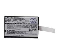vhbw Batería Recargable Compatible con Flysky FA605, FS-GT2B, FS-GT3B, FS-GT3C, FS-i10 modelismo, maquetación (1.600 mAh, 3,7 V, polímero de Litio)