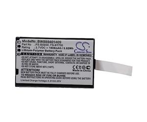 vhbw Batería Recargable Compatible con Flysky FA605, FS-GT2B, FS-GT3B, FS-GT3C, FS-i10 modelismo, maquetación (1.600 mAh, 3,7 V, polímero de Litio)