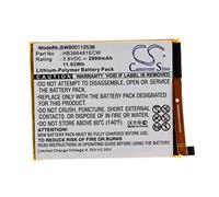 vhbw Batería Recargable Compatible con Huawei FIG-L22, Fig-LA1, Fig-LX1, Fig-LX2, Fig-LX3, Figo móvil, Smartphone (2900 mAh, 3,8 V, polímero de Litio)