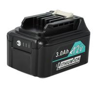 vhbw Batería Recargable Compatible con Makita JR105DZ, JV101D, JV101DS, JV101DSAE Herramientas eléctricas (3000 mAh, Li-Ion, 12 V, 3 Celdas)