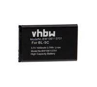 vhbw Batería Recargable Compatible con Nokia 2323 Classic, 2330 Classic, 2600, 2610, 2626, 2650, 2652 móvil, Smartphone (1000 mAh, 3,7 V, Li-Ion)