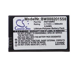 vhbw Batería Recargable Compatible con Parrot Mini Drone, Night, Race dron, multicóptero, cuadricóptero (550 mAh, 3,7 V, polímero de Litio)