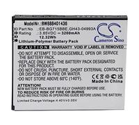 vhbw Batería Recargable Compatible con Samsung Galaxy SM-G715, SM-G715FN/DS, SM-G715U móvil, Smartphone (3200 mAh, 3,85 V, polímero de Litio)