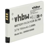 vhbw Batería Recargable Compatible con Siemens Gigaset SL450, SL450A Go, SL450H, SL450HX teléfono Fijo o inalámbrico (700 mAh, 3,7 V, Li-Ion)