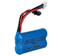 vhbw Batería Recargable Compatible con SM-2P Clavija (m) para modelismo por ej. Coche Carreras, avión (500mAh, 7,4V, Li-Ion, 54 x 28 x 14,5mm)