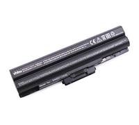 vhbw Batería Recargable Compatible con Sony Vaio VGN-CS62JB, VGN-CS71B, VGN-CS72JB, VGN-CS90HS Notebook (4400 mAh, 11,1 V, Negro)