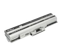vhbw Batería Recargable Compatible con Sony Vaio VGN-FW11S, VGN-FW139E/H, VGN-FW15T, VGN-FW17/B Notebook (6600mAh, 11,1V, Plata)