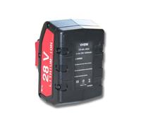 vhbw Batería Recargable Compatible con Wurth Master 28V, H 28-MA Herramientas eléctricas (2000 mAh, Li-Ion, 28 V)