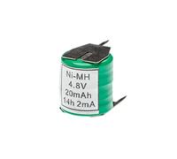 vhbw Batería Recargable reemplaza 4/V15H para modelismo, maquetación (20 mAh, 4,8 V, NiMH), con conexión de 3 Pines