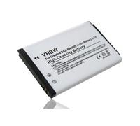 vhbw Batería Recargable reemplaza Creative BA20203R79909, DAA-BA0009 para Reproductor de música MP3 (830 mAh, 3,7 V, Li-Ion)