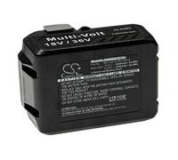 vhbw Batería Recargable reemplaza HiKOKI BSL36A18, BSL36B18 para Herramientas eléctricas (3000/1500 mAh, Li-Ion, 18/36 V)
