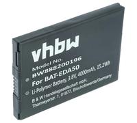 vhbw Batería Recargable reemplaza Honeywell BAT-EDA50, BATT-EDA40-1, BATT-EDA50K-1 para escáner códigos de Barra, TPV (4000 mAh, 3,8 V)