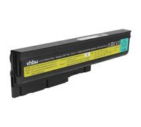 vhbw Batería Recargable reemplaza IBM/Lenovo 92P1134, 92P1137, 92P1138, 92P1139, 92P1140 para Notebook (4400 mAh, 10,8 V, Li-Ion)