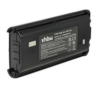 vhbw Batería Recargable reemplaza Kenwood KNB-45, KNB-45L, KNB-45Li para Radio (2000 mAh, 7,4 V, Li-Ion)