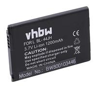 vhbw Batería Recargable reemplaza LG BL-44JH, EAC61839001, EAC61839006, EAC61878801, EAC61878801 AAC para móvil, Smartphone (1200 mAh, 3,7 V, Li-Ion)