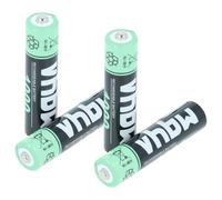 vhbw Batería Recargables AAA, 4 Unidades Compatible con Gigaset Ion, E720A, E720, E720HX, E290HX - Batería Recargable, 1000 mAh, 1,2 V, NiMH