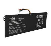 vhbw Batería reemplaza Acer AP18C4K, AP18C8K, KT.00304.012, KT00304012, 3ICP5/81/68 para Notebook (4200 mAh, 11,4 V, Li-Poli)