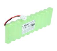 vhbw Batería reemplaza Ansmann 2412-3011 para persiana claraboya (2600 mAh, 10 V, NiMH)