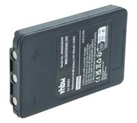 vhbw Batería reemplaza Autec LPM01, LPM01LI, MHM03, R0BATT00E10A0 para Mando a Distancia Industrial (500 mAh, 3,6 V, NiMH) - Negro